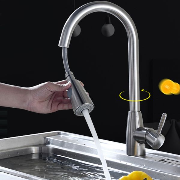 kitchen faucet pull-down sprayer head noise reduction 2 modes single hole mixer tap lb88
kitchen faucet pull-down sprayer head noise reduction 2 modes single hole mixer tap lb88