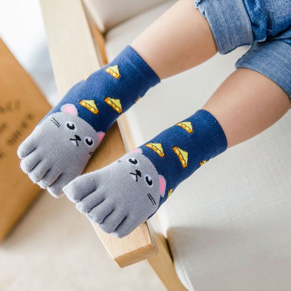 molixinyu new children cotton five fingers socks cute cartoon embroidered warm socks kids girls boys personality casual socks, Pink;yellow
molixinyu new children cotton five fingers socks cute cartoon embroidered warm socks kids girls boys personality casual socks, Pink;yellow
