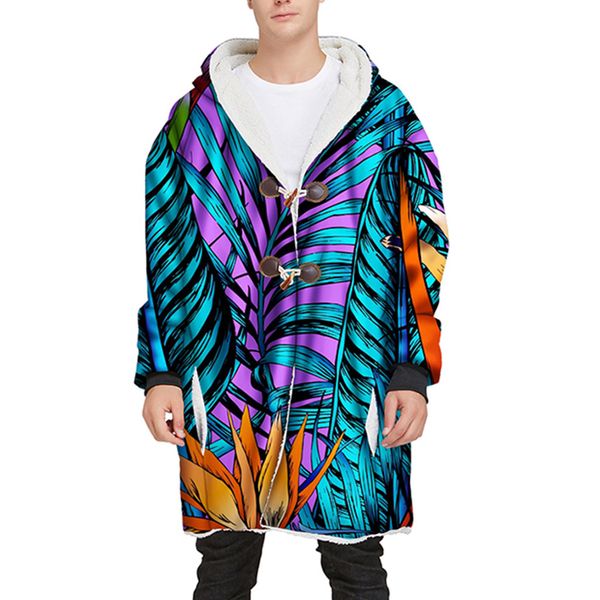 men's winter windbreaker jacket coat plus size long hooded horn buckle plus velvet thick 3d printed coat abrigo de hombre#g2, Black;brown
men's winter windbreaker jacket coat plus size long hooded horn buckle plus velvet thick 3d printed coat abrigo de hombre#g2, Black;brown