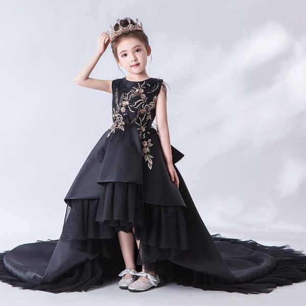 black tailing girls evening dress sequines stitching wedding princess gown catwalk piano show party dress for girls l56, Red;yellow
black tailing girls evening dress sequines stitching wedding princess gown catwalk piano show party dress for girls l56, Red;yellow