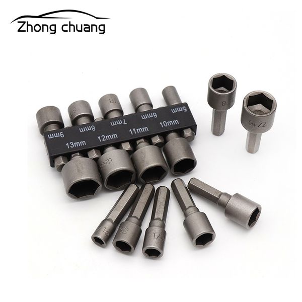 9 pieces / set 5-13mm magnetic nut screwdriver screwdriver set hexagon socket sleeve nozzle wrench powerful sleeve drill pow
9 pieces / set 5-13mm magnetic nut screwdriver screwdriver set hexagon socket sleeve nozzle wrench powerful sleeve drill pow