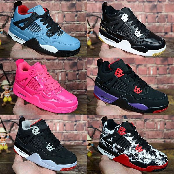 2018 4s og black cat basketball shoes reflect for kids boys girls 4 sports training sneakers blackcat big kids shoes 28-35
2018 4s og black cat basketball shoes reflect for kids boys girls 4 sports training sneakers blackcat big kids shoes 28-35