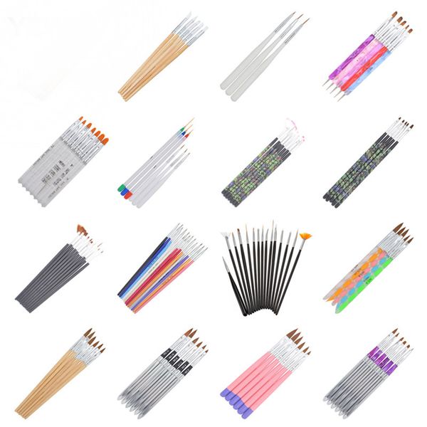 yzwle 21 different styles diy nail art acrylic uv gel design brush painting drawing pen tips tools kit (x22-41, Yellow
yzwle 21 different styles diy nail art acrylic uv gel design brush painting drawing pen tips tools kit (x22-41, Yellow