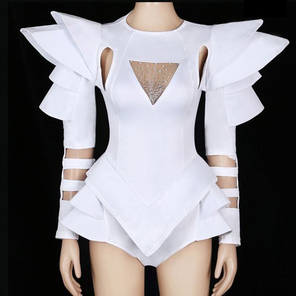 white bodysuit women bar dj dancers atmosphere singer europe and the rhinestone jumpsuit jazz stage dance costumes j1041, Black;red
white bodysuit women bar dj dancers atmosphere singer europe and the rhinestone jumpsuit jazz stage dance costumes j1041, Black;red