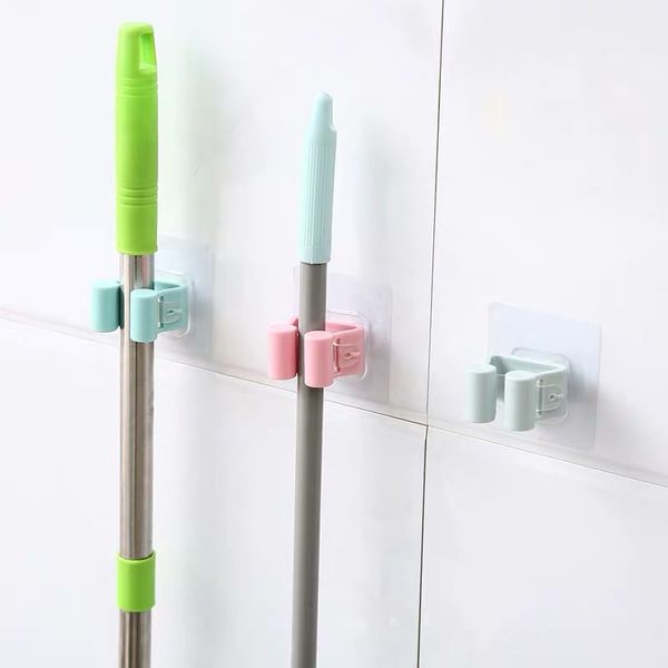 4pcs plastic hook punch hanging mop rack bathroom bathroom broom hanger card holder mop clip
4pcs plastic hook punch hanging mop rack bathroom bathroom broom hanger card holder mop clip