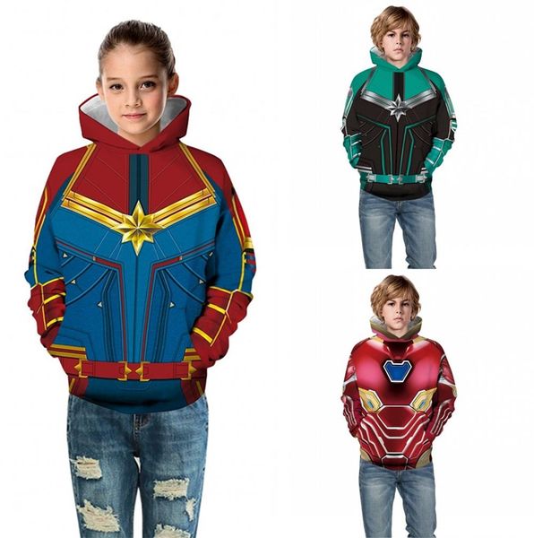 kids 3d captain movie hoodies boys girls carol danvers superhero long sleeve hooded swearshirts children girl boy wolf t shirt, Black
kids 3d captain movie hoodies boys girls carol danvers superhero long sleeve hooded swearshirts children girl boy wolf t shirt, Black