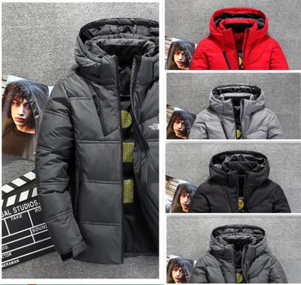 New the north winter de igner clothing men down jacket parka goo e duck down coat thicken keep warm outdoor outerwear hoodie face jacket, Black
New the north winter de igner clothing men down jacket parka goo e duck down coat thicken keep warm outdoor outerwear hoodie face jacket, Black