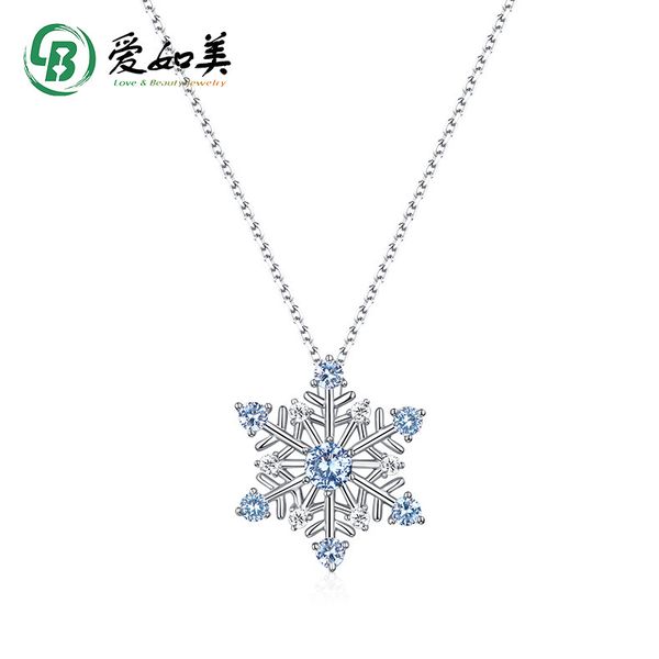 new 925 sterling silver necklace sweet romantic snowflake pendant hexagonal star wholesale accessories manufacturers
new 925 sterling silver necklace sweet romantic snowflake pendant hexagonal star wholesale accessories manufacturers