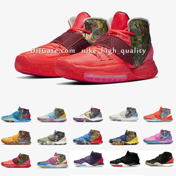кирие 6 vi pre-heat basketbal обувь ирвинга 6s женщины дети мальчики дети кроссовки 11 городских города с оригинальным размером коробки us4, Black
кирие 6 vi pre-heat basketbal обувь ирвинга 6s женщины дети мальчики дети кроссовки 11 городских города с оригинальным размером коробки us4, Black