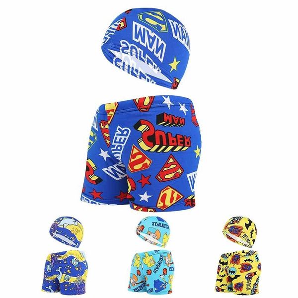 2pcs swimming trunks+swim caps kids swimwear child baby boys swim trunks animal board shorts beach hat
2pcs swimming trunks+swim caps kids swimwear child baby boys swim trunks animal board shorts beach hat