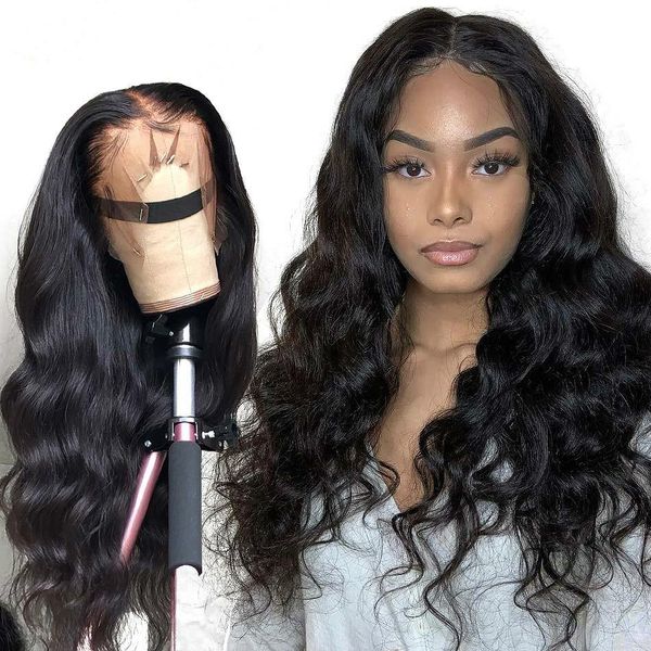 lace front человеческих волос парики бразильских объемная волна фронт шнурок pre-сорвали с фронтом париком шнурка младенца волос для черноко, Black
lace front человеческих волос парики бразильских объемная волна фронт шнурок pre-сорвали с фронтом париком шнурка младенца волос для черноко, Black