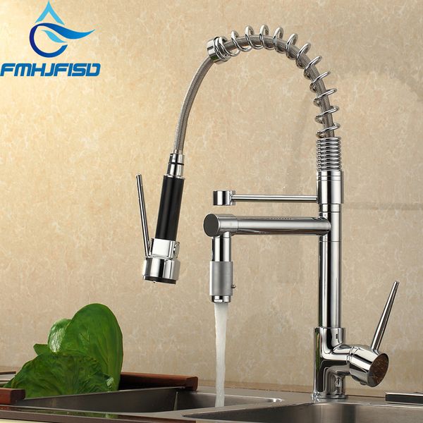 spring chrome finish kitchen faucet dual spout kitchen sink faucets single handle deck mounted mixer tap and cold water
spring chrome finish kitchen faucet dual spout kitchen sink faucets single handle deck mounted mixer tap and cold water