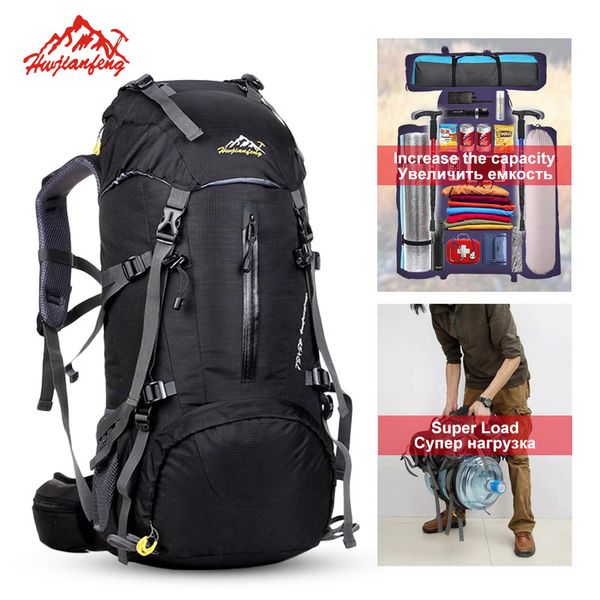 50l capacity climbing backpack men women sport hiking camping backpack outdoor mountaineering waterproof tactical bag
50l capacity climbing backpack men women sport hiking camping backpack outdoor mountaineering waterproof tactical bag
