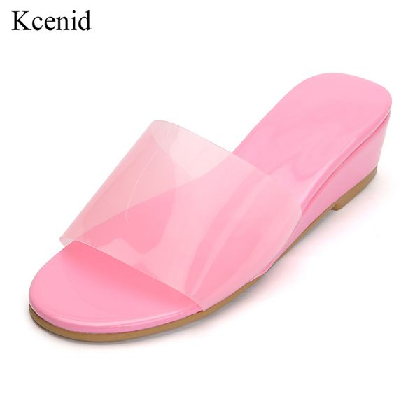 kcenid 2019 new summer beach shoes women pink pvc slippers shoes casual wedges open toe women's slippers big size 35-47, Black
kcenid 2019 new summer beach shoes women pink pvc slippers shoes casual wedges open toe women's slippers big size 35-47, Black