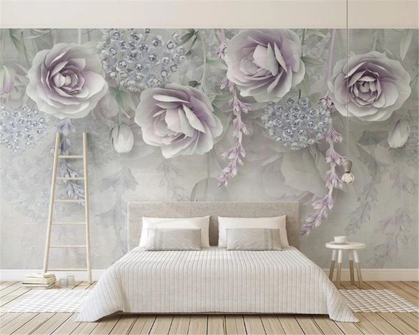 3d wallpaper living room lilac flowers 3d three-dimensional embossed flowers hd digital printing moisture-proof wall paper
3d wallpaper living room lilac flowers 3d three-dimensional embossed flowers hd digital printing moisture-proof wall paper