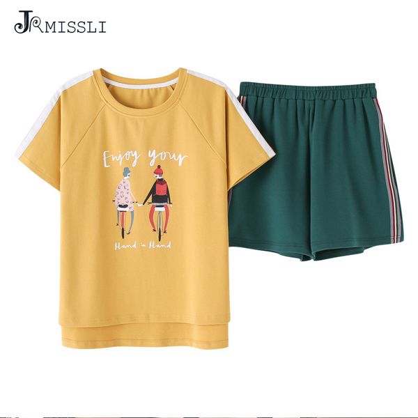 jrmissli 2019 new 100% coton pijamas women pajama sets pijamas mujer casual home sleepwear summer women pyjamas, Blue;gray
jrmissli 2019 new 100% coton pijamas women pajama sets pijamas mujer casual home sleepwear summer women pyjamas, Blue;gray