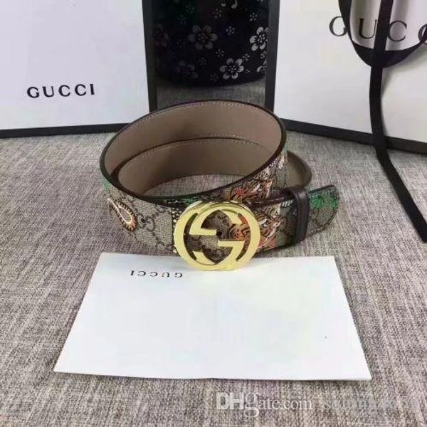 2018 luxury belt buckle leather luxury belt men and women design female high-quality designer belt wholesale ing, Black;brown