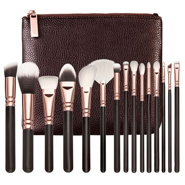 120set brand 15pcs/set brush with pu bag makeup professional brush for powder foundation blush eyeshadow eyeliner blending pencil dhl
120set brand 15pcs/set brush with pu bag makeup professional brush for powder foundation blush eyeshadow eyeliner blending pencil dhl