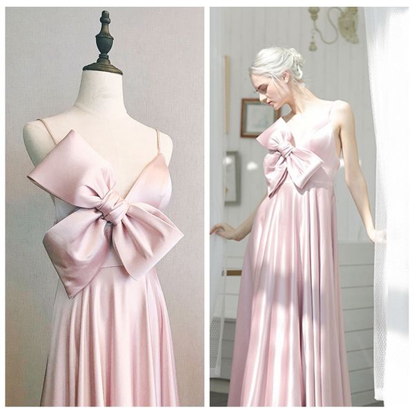 attractive designer evening gowns thin spaghetti straps satin pink a-line elegant evening dresses with big bow cocktail dresses evening wear, Black;red
attractive designer evening gowns thin spaghetti straps satin pink a-line elegant evening dresses with big bow cocktail dresses evening wear, Black;red