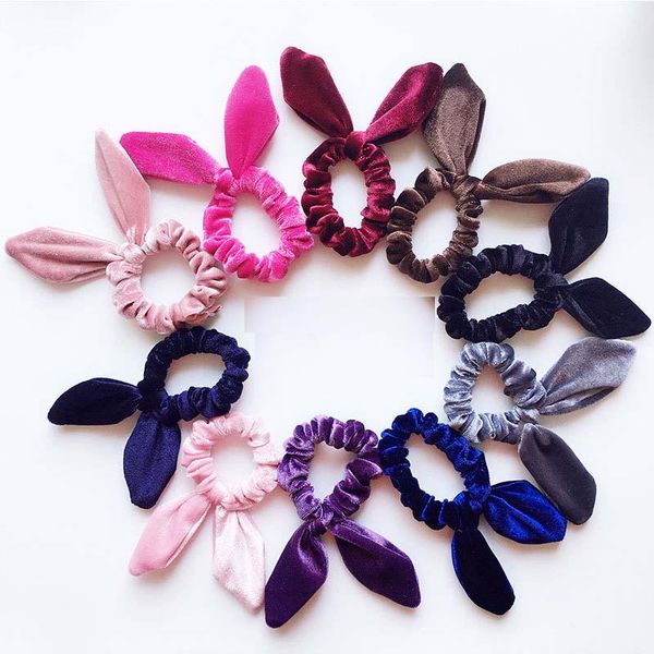 women girls velvet bunny ears elastic hair rope hair ties accessories ponytail rabbit ears hairbands children scrunchy hairbands, Slivery;white
women girls velvet bunny ears elastic hair rope hair ties accessories ponytail rabbit ears hairbands children scrunchy hairbands, Slivery;white