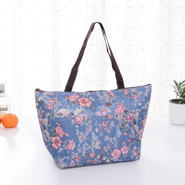 women storage large capacity insulated oxford cloth container cooler kitchen lunch bag picnic portable tote printed school, Blue;pink
women storage large capacity insulated oxford cloth container cooler kitchen lunch bag picnic portable tote printed school, Blue;pink