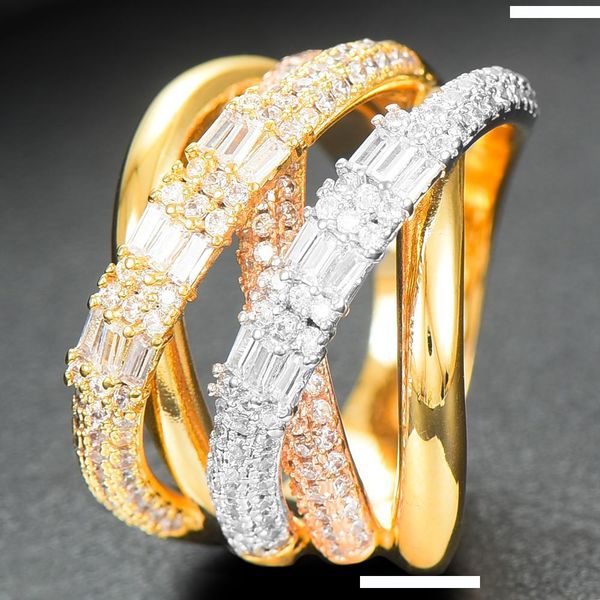 larrauri luxury noble gorgeous cross lines rings for women bridal wedding cubic zircon party show daily new finger rings, Slivery;golden
larrauri luxury noble gorgeous cross lines rings for women bridal wedding cubic zircon party show daily new finger rings, Slivery;golden