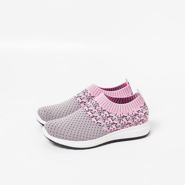 women sneakers female knitted vulcanized shoes casual slip on ladies flat shoe mesh trainers soft walking footwear zapatos mujer, Black
women sneakers female knitted vulcanized shoes casual slip on ladies flat shoe mesh trainers soft walking footwear zapatos mujer, Black