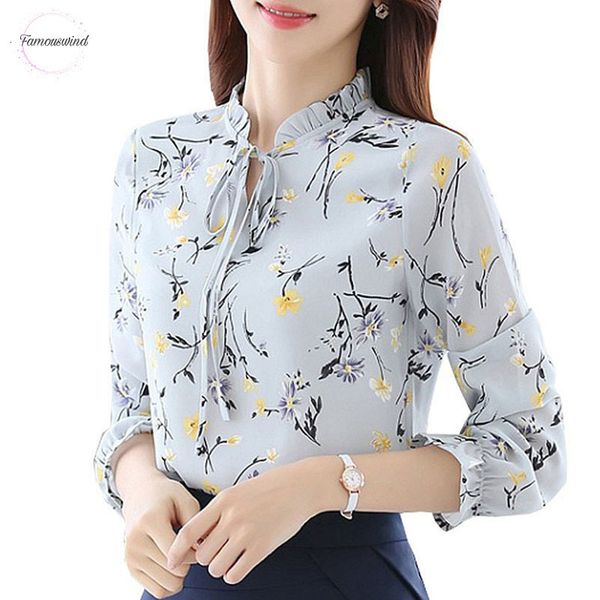 осень femininas блузы мода цветочные вершины и mujer blusas с длинным рукавом рубашки femme печати шифон женщины блузы, White
осень femininas блузы мода цветочные вершины и mujer blusas с длинным рукавом рубашки femme печати шифон женщины блузы, White