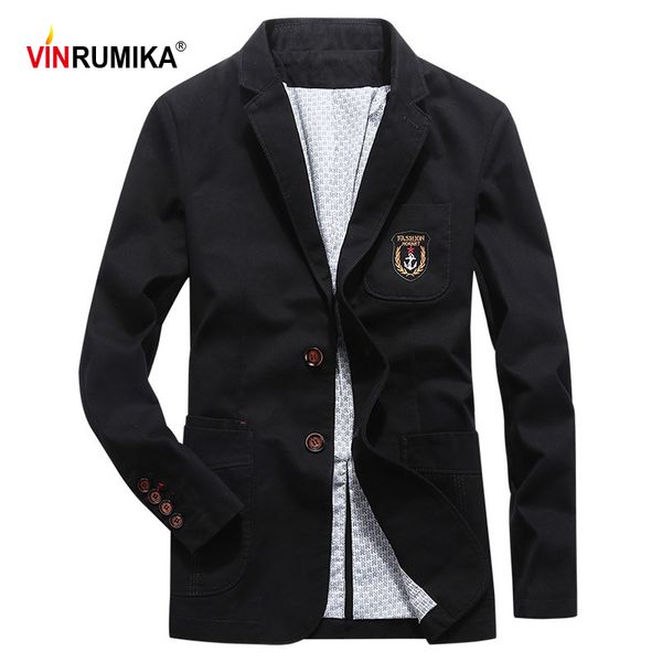 2020 spring business men's fashion casual brand blazer man autumn 100% cotton black work clothes blazers slim suits jacket coats, Black;brown
2020 spring business men's fashion casual brand blazer man autumn 100% cotton black work clothes blazers slim suits jacket coats, Black;brown