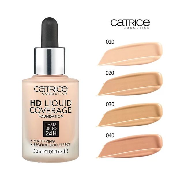 4 цвета Catrice HD макияж жидкое покрытие фонд 30 мл длится до 24 ч длительный естественн
4 цвета Catrice HD макияж жидкое покрытие фонд 30 мл длится до 24 ч длительный естественн