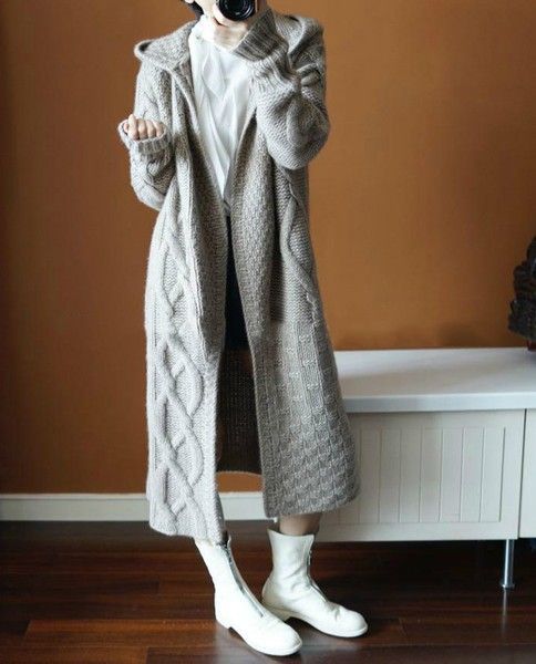 2018 women's jacket hooded thick knit cardigan long coat ladies sweater autumn and winter take a cloak, Tan;black
2018 women's jacket hooded thick knit cardigan long coat ladies sweater autumn and winter take a cloak, Tan;black