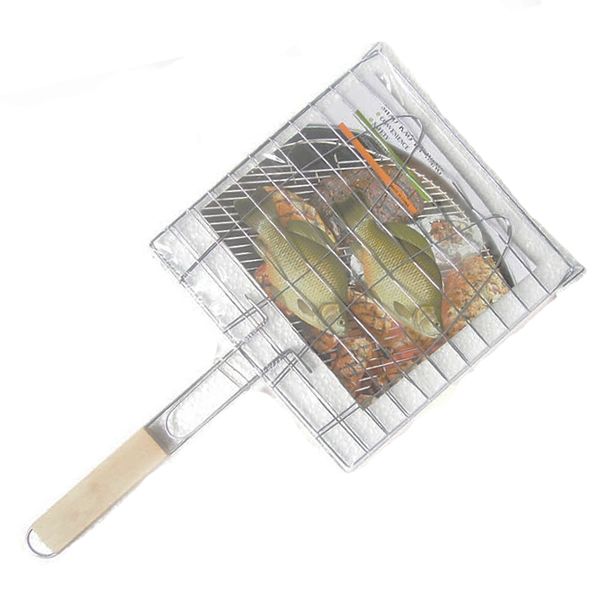 non-stick barbecue rack outdoor camping grill rack bbq clip folder grill roast folder basket tool meat fish vegetable bbq tool 
non-stick barbecue rack outdoor camping grill rack bbq clip folder grill roast folder basket tool meat fish vegetable bbq tool