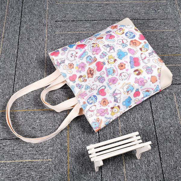 bts periphery juvenile group canvas bag lovely dual purpose student handbag single shoulder satchel
bts periphery juvenile group canvas bag lovely dual purpose student handbag single shoulder satchel