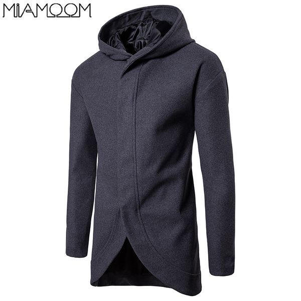 men's trench coat, pure wheat suiting, medium length hooded design, fashionable and slim men's woolen coat, Black
men's trench coat, pure wheat suiting, medium length hooded design, fashionable and slim men's woolen coat, Black