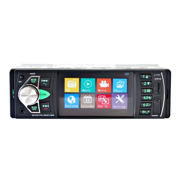 automobile 4.1inch tft hd digital screen car styling dvd audio mp5 player radio fm transmitter bluetooth support hands-call
automobile 4.1inch tft hd digital screen car styling dvd audio mp5 player radio fm transmitter bluetooth support hands-call