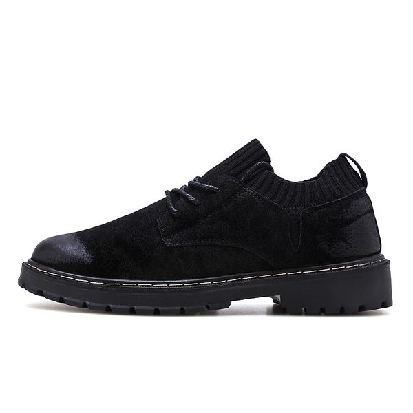 men's casual shoes new style socks mouth shoes fashion breathable low to help classic sneakers male hombres, Black
men's casual shoes new style socks mouth shoes fashion breathable low to help classic sneakers male hombres, Black