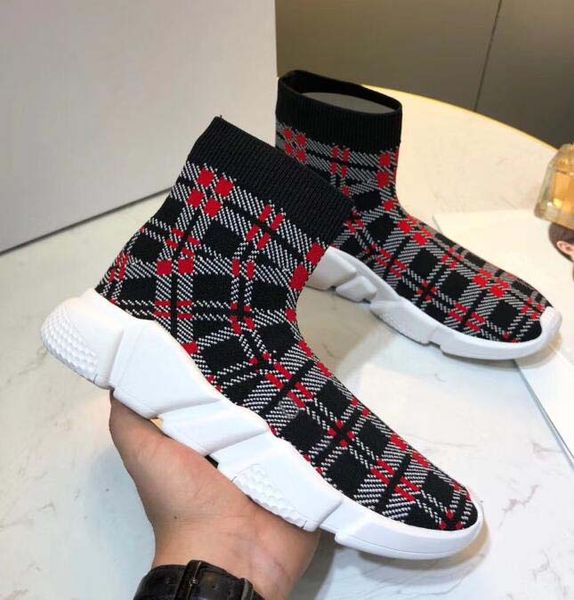new paris speed trainers knit sock shoe original luxury designer mens womens sneakers high casual shoes g1, Black
new paris speed trainers knit sock shoe original luxury designer mens womens sneakers high casual shoes g1, Black