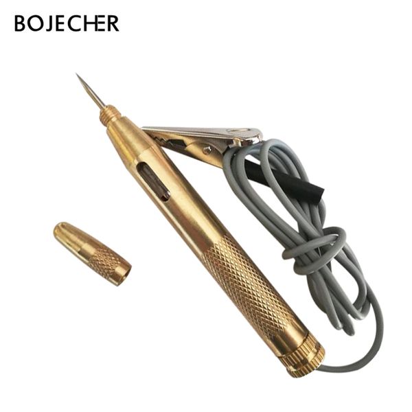 6v 12v 24v car circuit tester auto car motorcycle probe lamp voltage system gauge test pen detector copper diagnostic tool
6v 12v 24v car circuit tester auto car motorcycle probe lamp voltage system gauge test pen detector copper diagnostic tool