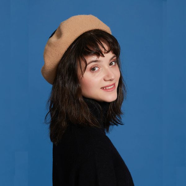 new original cute facial expression berets for ladies handmade wool felt beret for girl christmas present chic birthday gift hat, Blue;gray
new original cute facial expression berets for ladies handmade wool felt beret for girl christmas present chic birthday gift hat, Blue;gray