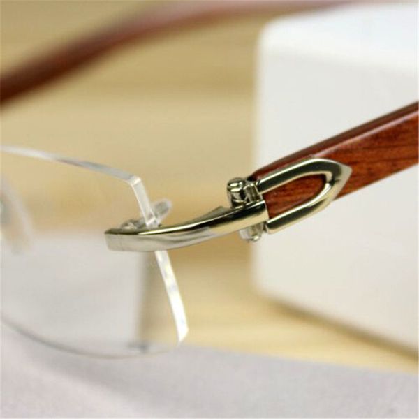 wholesale-glasses men women gold eyeglasses frames man rimless brand prescription spectacles for male clear lens wood leg, Silver
wholesale-glasses men women gold eyeglasses frames man rimless brand prescription spectacles for male clear lens wood leg, Silver