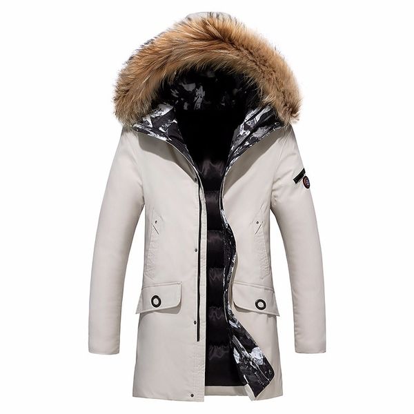 winter jacket coat men fur collar hooded long thick warm parka 2019 plus size outwear overcoat windproof men jackets and coats, Black
winter jacket coat men fur collar hooded long thick warm parka 2019 plus size outwear overcoat windproof men jackets and coats, Black
