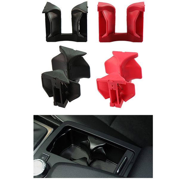 

car center console water cup holder drink stand insert divider board for c e glk class w204 w207 w212 x204