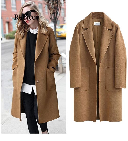2019 winter black coat for women wide lapel pocket woollen cloth & polyester wool blend coat oversize long trench coats outwear, Tan;black
2019 winter black coat for women wide lapel pocket woollen cloth & polyester wool blend coat oversize long trench coats outwear, Tan;black