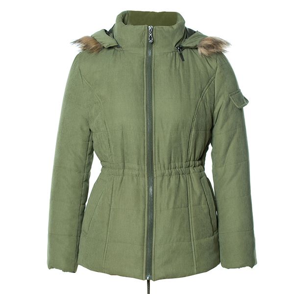 yushu women winter new hooded fur collar coats casual green cotton jackets women warm winter parkas streetwear slim coat, Black
yushu women winter new hooded fur collar coats casual green cotton jackets women warm winter parkas streetwear slim coat, Black