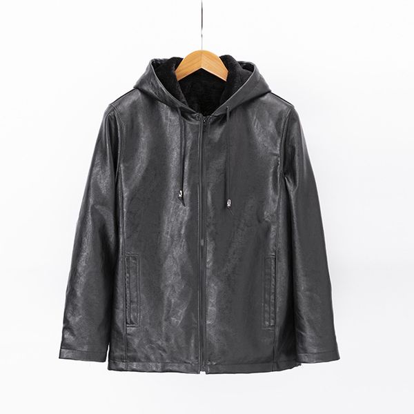 2019 men's pu leather jacket motorcycle hood winter coat men warm outwear black hooded jacket
2019 men's pu leather jacket motorcycle hood winter coat men warm outwear black hooded jacket