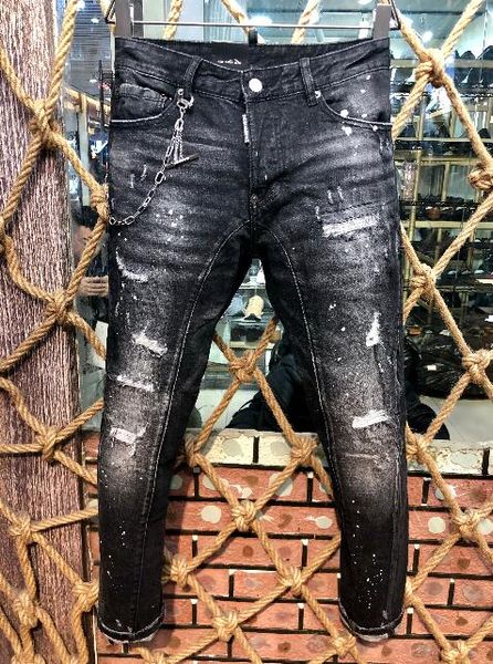 brand new mens jeans distressed ripped biker jeans slim fit motorcycle biker denim jeans 2020 fashion designer pants#8762, Blue
brand new mens jeans distressed ripped biker jeans slim fit motorcycle biker denim jeans 2020 fashion designer pants#8762, Blue
