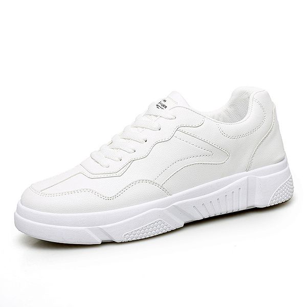 2019 spring new style men white shoes women's korean-style students large size couple's shoes students casual men's flat, Black
2019 spring new style men white shoes women's korean-style students large size couple's shoes students casual men's flat, Black