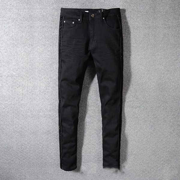карманы тинейджеров тонкий pantalones дизайнерские джинсы разорванные мотоцикла брюки черный soldier mens denim тонкий прямой байкер hole hi, Blue
карманы тинейджеров тонкий pantalones дизайнерские джинсы разорванные мотоцикла брюки черный soldier mens denim тонкий прямой байкер hole hi, Blue