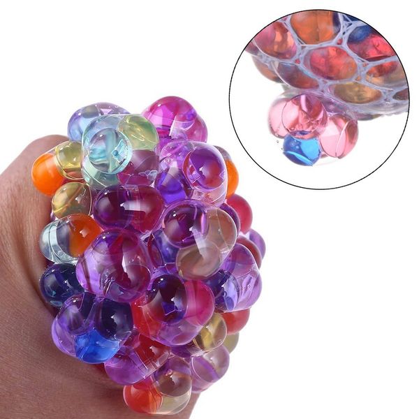 anti-stress ball squishy mesh ball grape squeeze sensory fruity novelty toys kids & adults play vent rainbow ball toy
anti-stress ball squishy mesh ball grape squeeze sensory fruity novelty toys kids & adults play vent rainbow ball toy