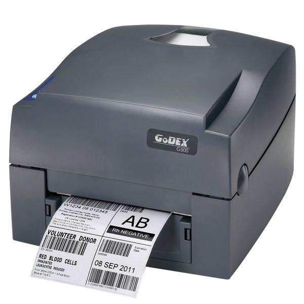 

godex g500u 203 dpi direct thermal & thermal transfer label printer barcode industrial label printer usb economical receipt printer